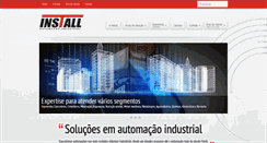 Desktop Screenshot of installautomacao.com.br